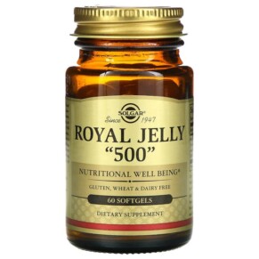 Solgar Royal Jelly 500 60 Softgels 033984024311