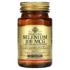 Solgar Selenium Yeast-Free 100 mcg 100 Tablets 033984025516