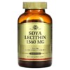 Solgar Soya Lecithin 1360 mg 180 Softgels 033984303942