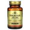Solgar Ubiquinol (Reduced CoQ10) 100 mg 50 Softgels 033984026414