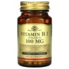 Solgar Vitamin B1 100 mg 100 Vegetable Capsules 033984029507