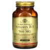 Solgar Vitamin B1 500 mg 100 Tablets 033984029804