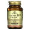 Solgar Vitamin B12 100 mcg 100 Tablets 033984031807