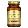 Solgar Vitamin B6 50 mg 100 Tablets 033984031005