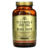 Solgar Vitamin C with Rose Hips 500 mg 250 Tablets 033984023819