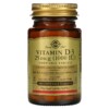 Solgar Vitamin D3 Natural Strawberry Banana Swirl 25 mcg (1.000 IU) 100 Chewable Tablets 033984549562