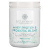 Solumeve Whey Protein & Probiotic Blend Vanilla Flavor 1 lb (454 g) 898220018802