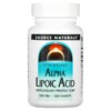 Source Naturals Alpha Lipoic Acid 100 mg 120 Tablets 021078001553