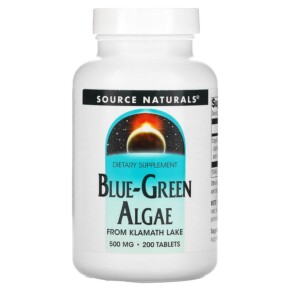 Source Naturals Blue-Green Algae 500 mg 200 Tablets 021078001737