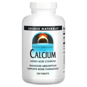 Source Naturals Calcium 250 Tablets 021078003021