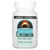 Source Naturals Chromium 200 mcg 250 Tablets 021078003366