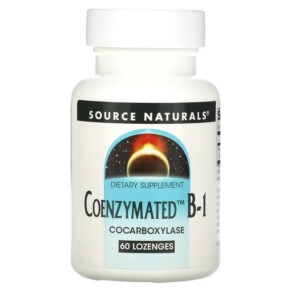 Source Naturals Coenzymated B-1 60 Lozenges 021078009337