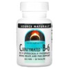 Source Naturals Coenzymated B-6 333 mg 30 Tablets 021078021957