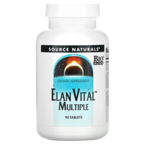 Source Naturals Elan Vital Multiple 90 Tablets 021078000600