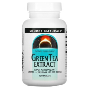 Source Naturals Green Tea Extract 500 mg 120 Tablets 021078018469