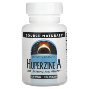 Source Naturals Huperzine A 100 mcg 120 Tablets 021078024101