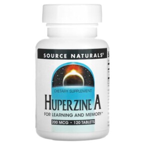 Source Naturals Huperzine A 200 mcg 120 Tablets 021078019312