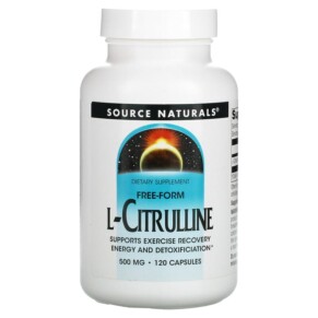 Source Naturals L-Citrulline 125 mg 120 Capsules 021078020059