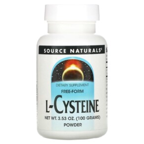 Source Naturals L-Cysteine Free Foam Powder 3.53 oz (100 g) 021078001201