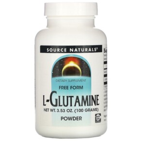 Source Naturals L-Glutamine Powder 3.53 oz (100 g) 021078001249
