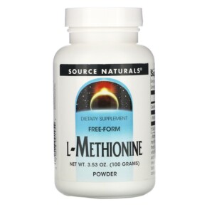 Source Naturals L-Methionine 3.53 oz (100 g) 021078001454