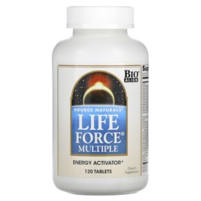 Source Naturals Life Force Multiple 120 Tablets 021078007975