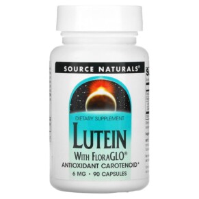 Source Naturals Lutein 6 mg 90 Capsules 021078000525