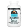 Source Naturals Magnesium Citrate 133 mg 180 Capsules 021078021001