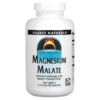 Source Naturals Magnesium Malate 1.250 mg 180 Tablets 021078002628