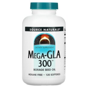 Source Naturals Mega-GLA 300 120 Softgels 021078000839