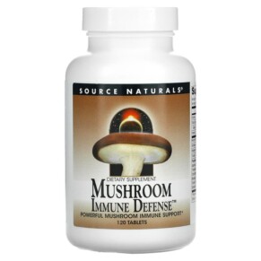 Source Naturals Mushroom Immune Defense 120 Tablets 021078016106