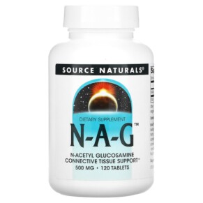 Source Naturals N-A-G 500 mg 120 Tablets 021078002222