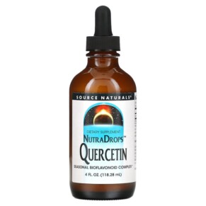 Source Naturals NutraDrops Quercetin 4 fl oz (118.28 ml) 021078015239