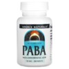 Source Naturals PABA 100 mg 250 Tablets 021078005087