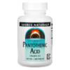 Source Naturals Pantothenic Acid 100 mg 250 Tablets 021078005100
