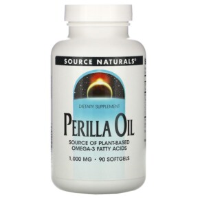 Source Naturals Perilla Oil 1000 mg 90 Softgels 021078018643