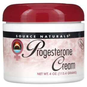 Source Naturals Progesterone Cream 4 oz (113.4 g) 021078019268