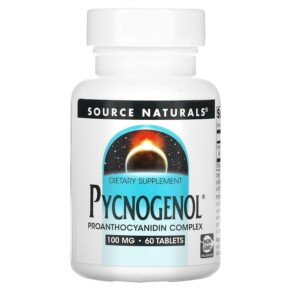 Source Naturals Pycnogenol 100 mg 60 Tablets 021078003335