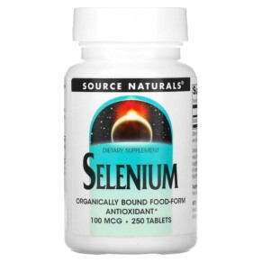 Source Naturals Selenium 100 mcg 250 Tablets 021078003250