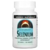 Source Naturals Selenium 200 mcg 120 Tablets 021078008118