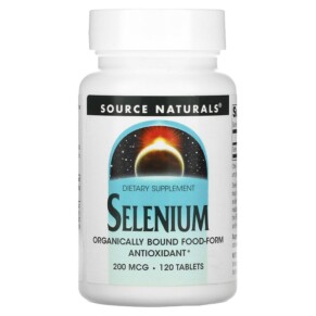 Source Naturals Selenium 200 mcg 120 Tablets 021078008118