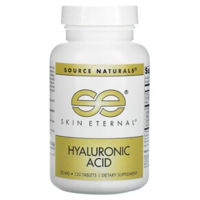 Source Naturals Skin Eternal Hyaluronic Acid 50 mg 120 Tablets 021078016267