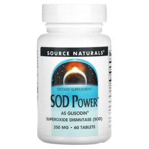 Source Naturals SOD Power 250 mg 60 Tablets 021078018735