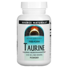 Source Naturals Taurine Powder 3.53 oz (100 g) 021078001669