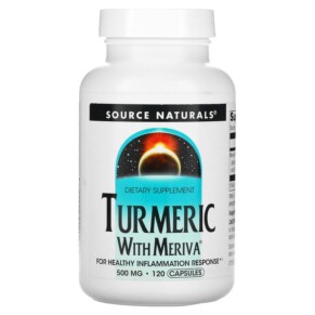 Source Naturals Turmeric With Meriva 500 mg 120 Capsules 021078024248