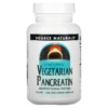 Source Naturals Vegetarian Pancreatin 475 mg 120 Vegetarian Capsules 021078017110