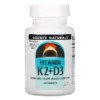 Source Naturals Vitamin K2 + D3 60 Tablets 021078019220