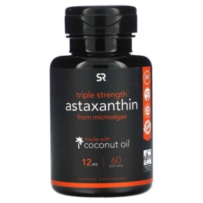Sports Research Astaxanthin Triple Strength 12 mg 60 Softgels 023249012566