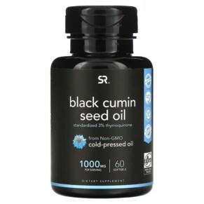 Sports Research Black Cumin Seed Oil 500 mg 60 Softgels 023249091554