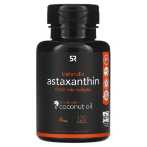 Sports Research Icelandic Astaxanthin 6 mg 120 Softgels 023249012702